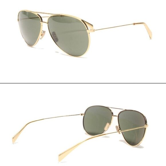 Celine Sunglasses Teardrop with Shoulder Case Gold And Others main image 9